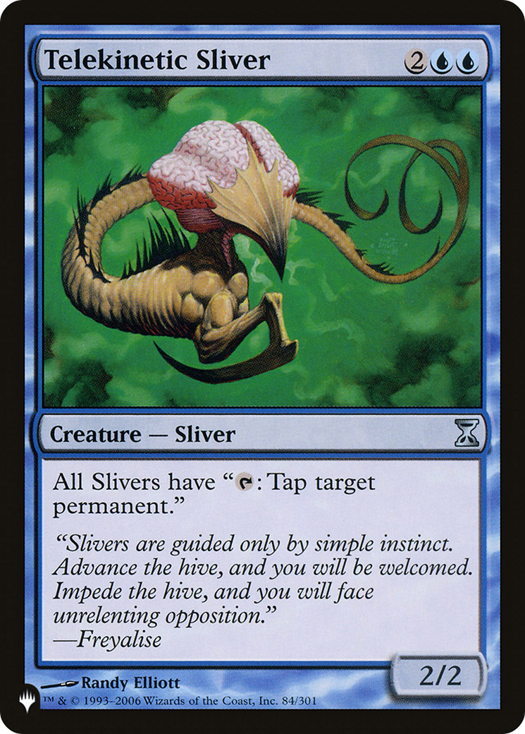 Telekinetic Sliver (LIST-TSP-84) - The List