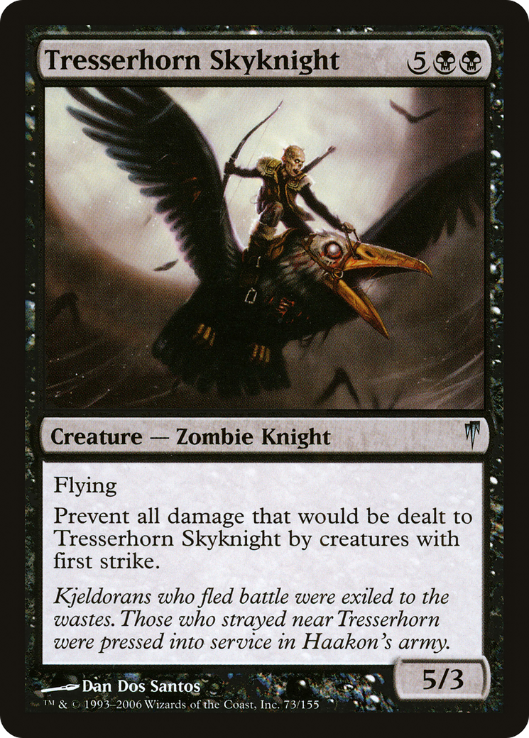Tresserhorn Skyknight (CSP-073) - Feuille Coldsnap 