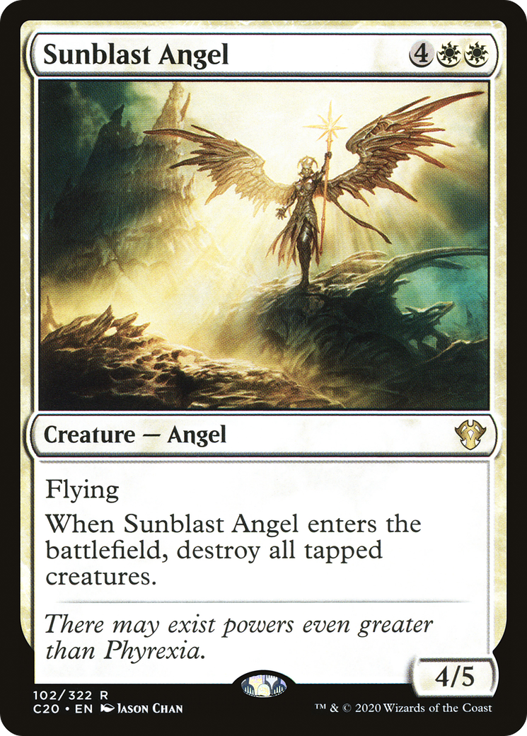 Sunblast Angel (C20-102) - Commander 2020