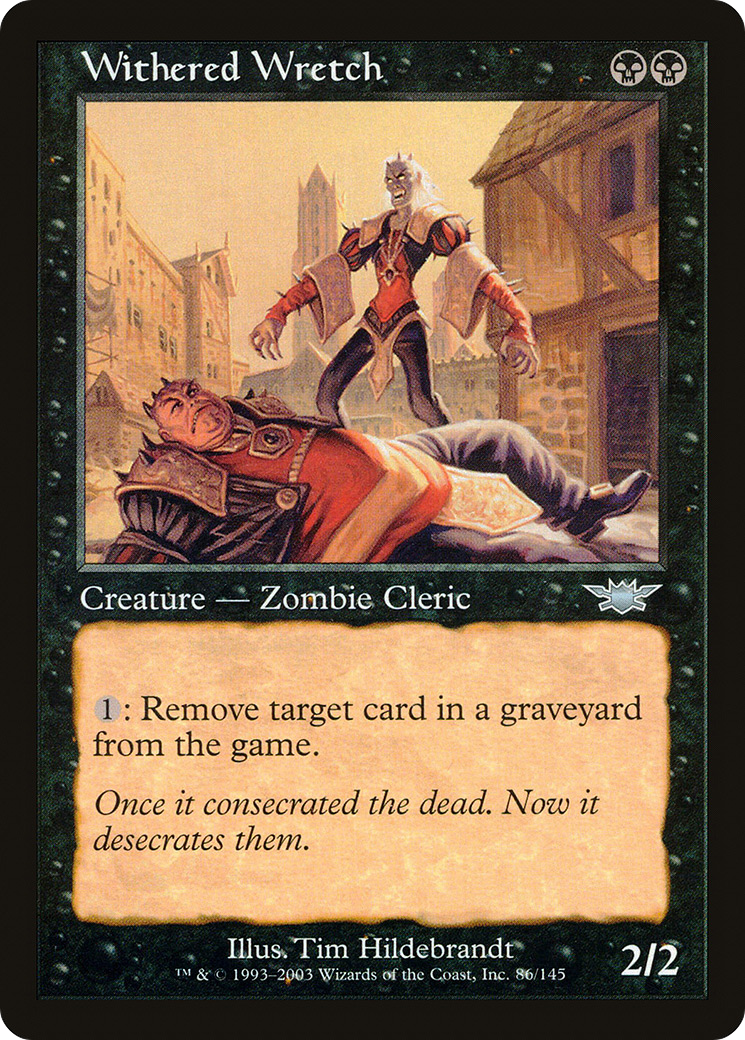 Misérable flétri (LGN-086) - Legions Foil