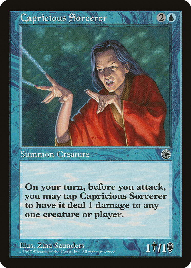 Sorcier capricieux (POR-043) - Portail 