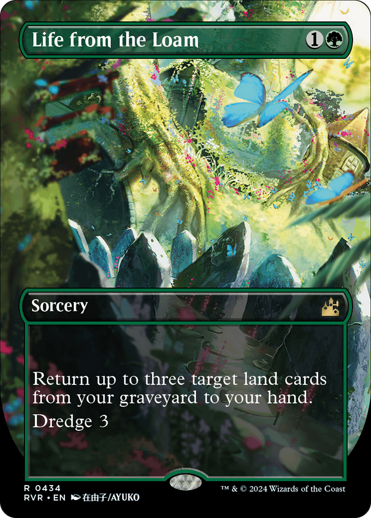 Life from the Loam (Anime Borderless) (RVR-434) - Ravnica Remastered (Borderless)