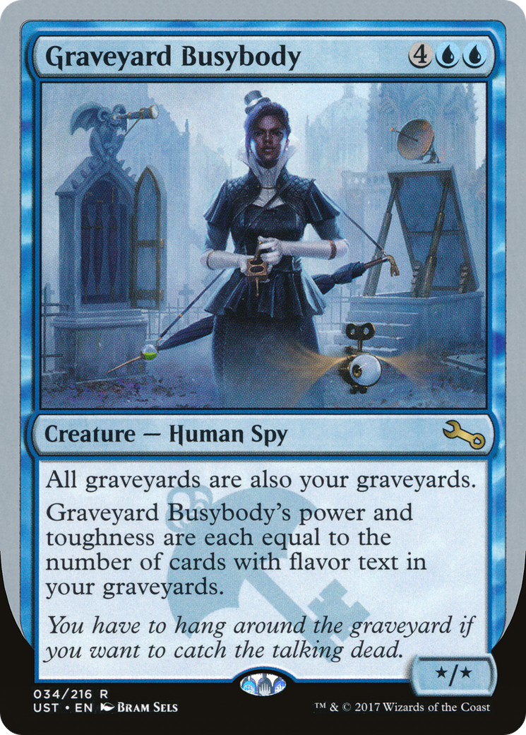 Cimetière Busybody (UST-034) - Feuille instable 