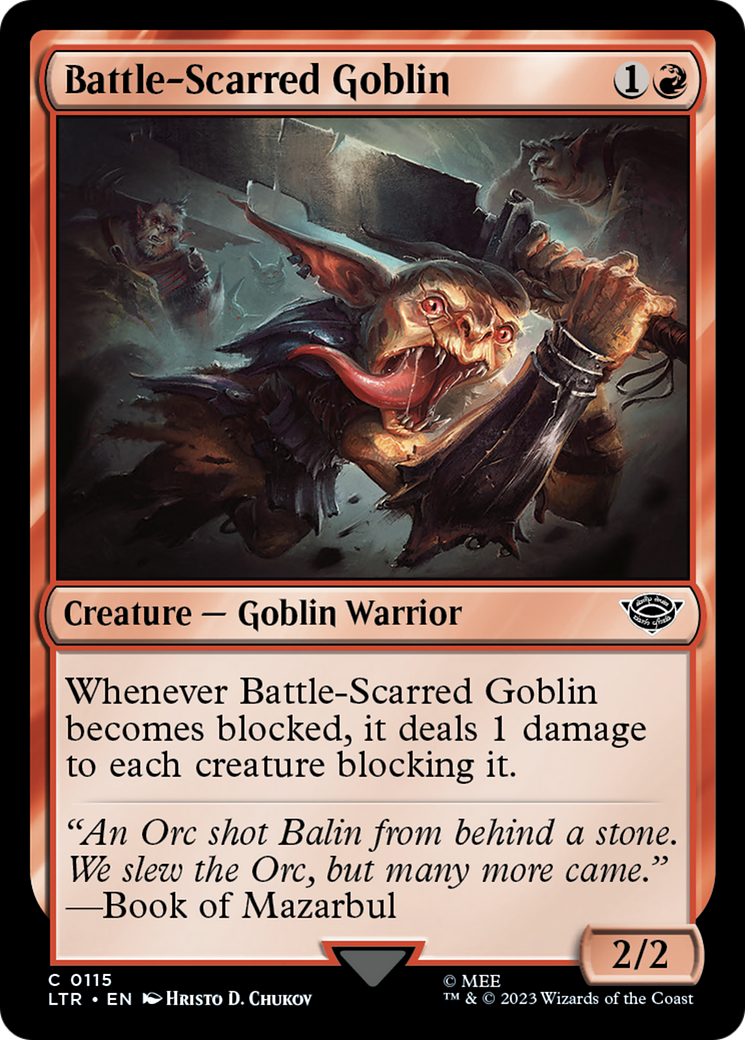 Gobelin marqué par la bataille (LTR-115) - Le Seigneur des anneaux : Contes de la Terre du Milieu 