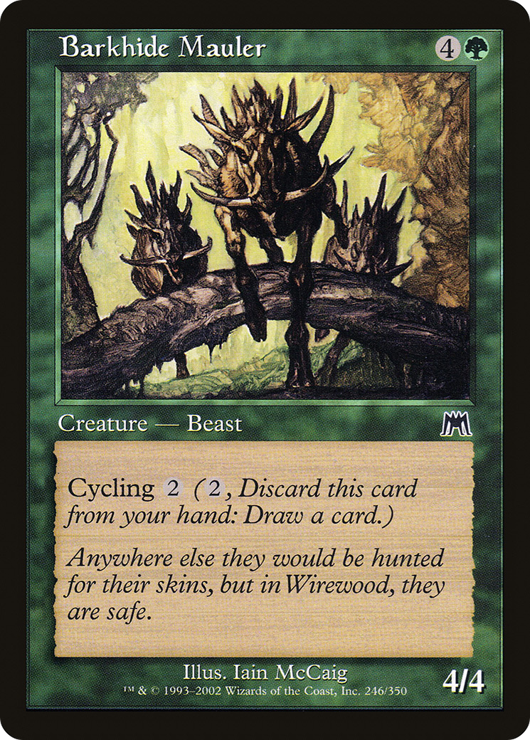 Meurtrier en peau d'écorce (ONS-246) - Onslaught Foil 