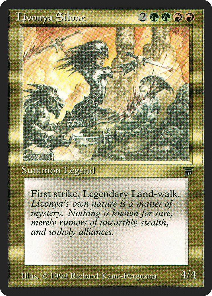 Livonya Silone (LEG-242) - Légendes 