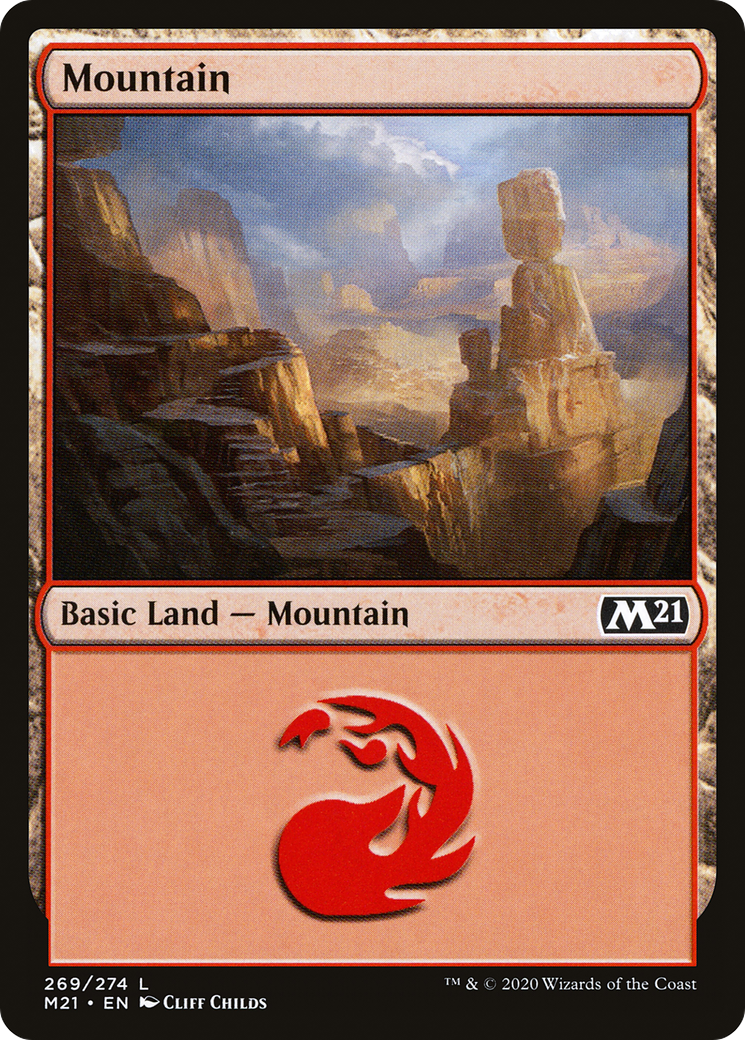 Mountain (269) (M21-269) - Core Set 2021