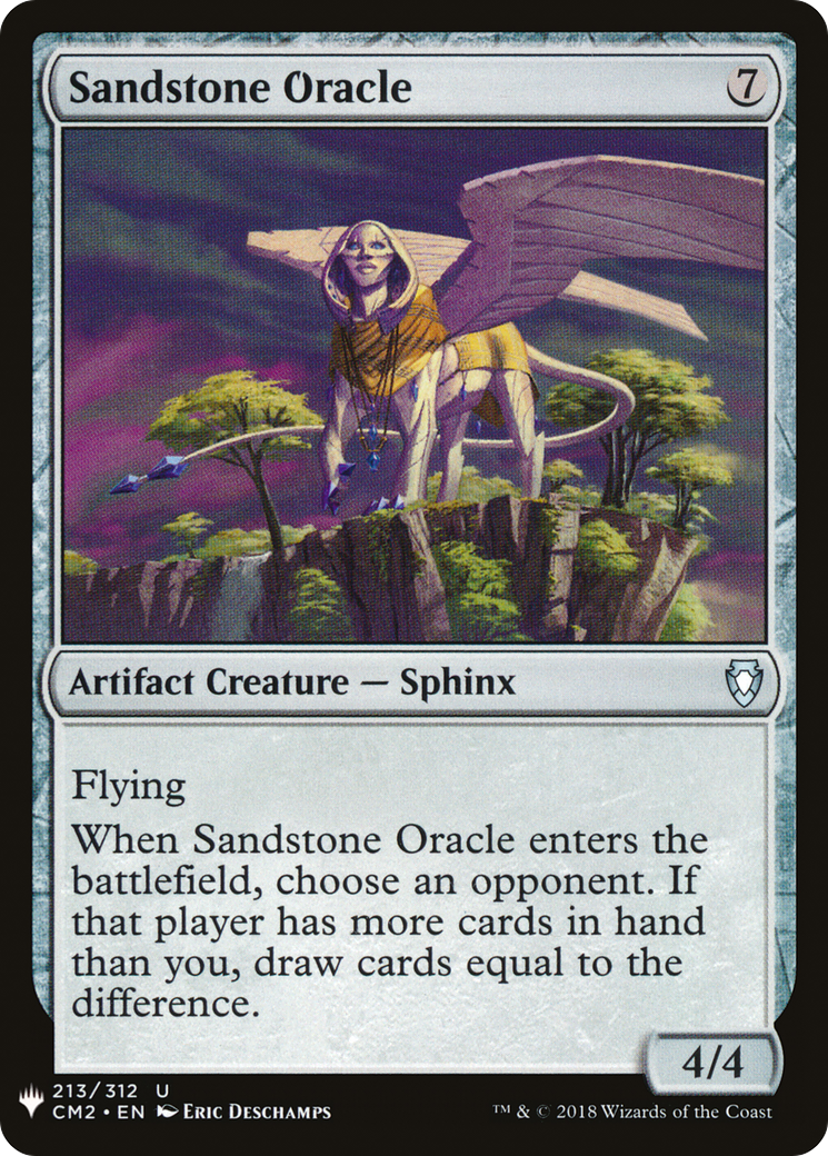 Sandstone Oracle (CM2) (LIST-CM2-213) - The List