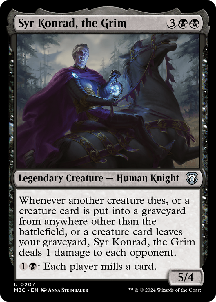 Syr Konrad, the Grim (M3C-207) - Modern Horizons 3 Commander