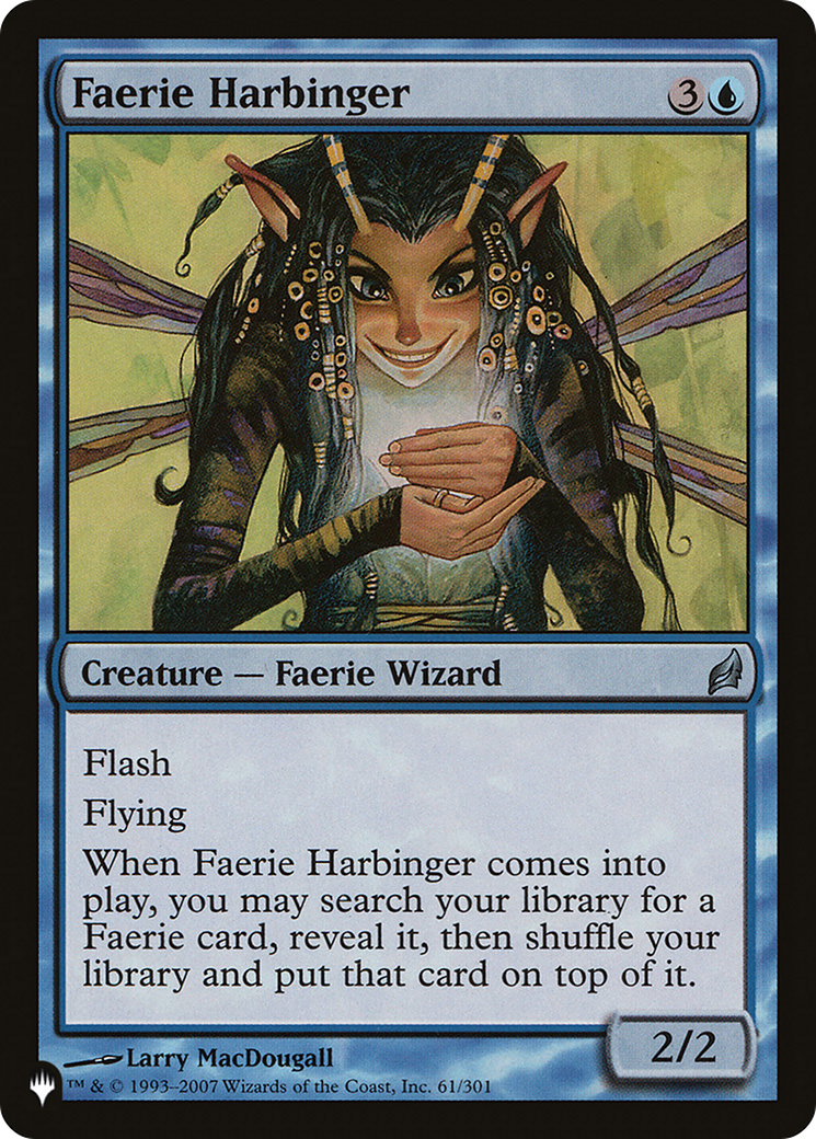 Faerie Harbinger (LIST-61/301) - The List