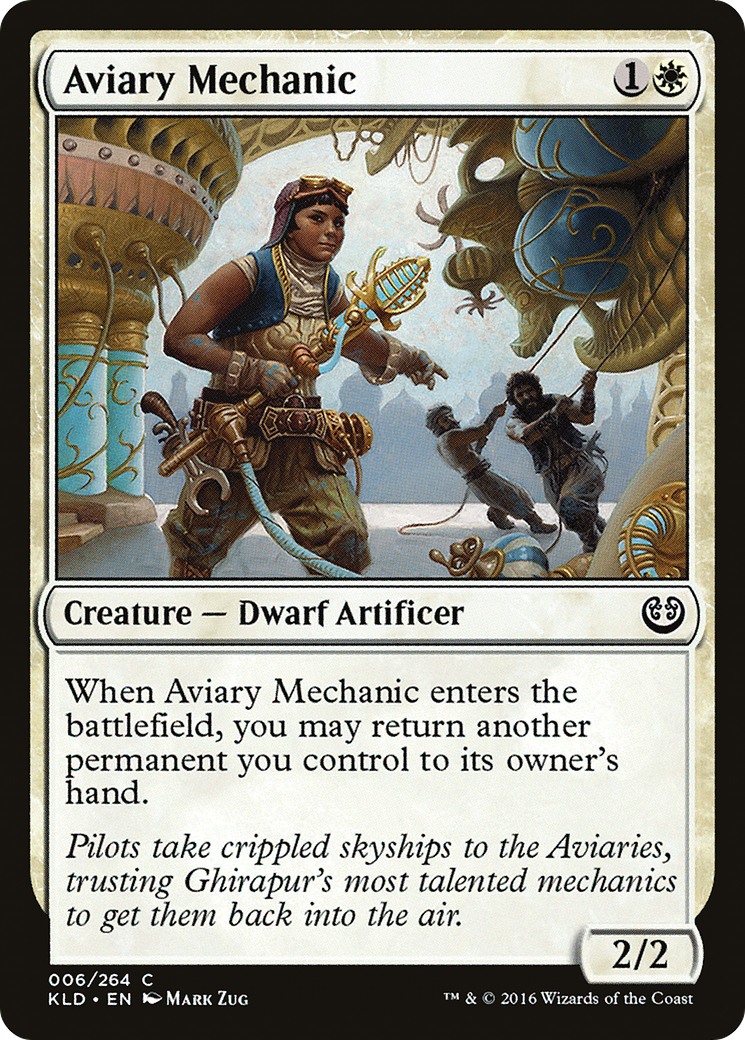 Mécanicien de volière (KLD-006) - Kaladesh Foil 