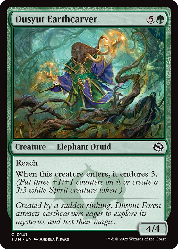 Dusyut Earthcarver (TDM-141) - Tarkir : Tempête de dragons 