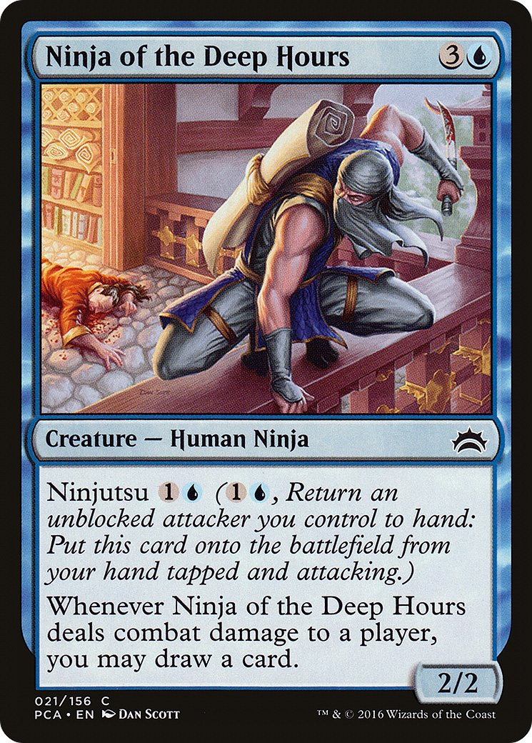 Ninja of the Deep Hours (PCA-021) - Planechase Anthology