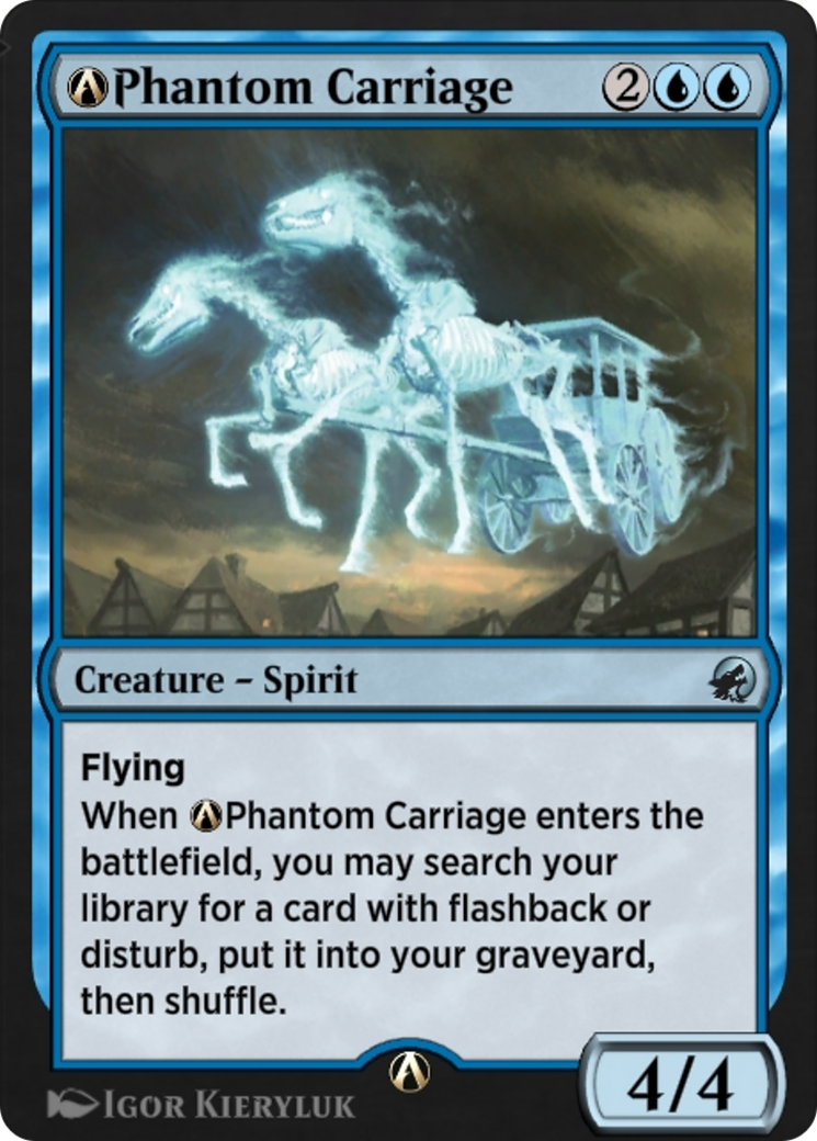 A-Phantom Carriage (MID-A-70) - Innistrad : Chasse de minuit 