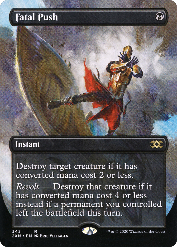 Fatal Push (2XM-343) - Double Masters (sans bordure) Foil 