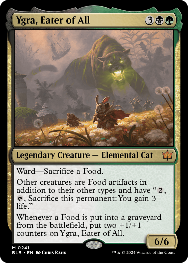 Ygra, Dévoreuse de tous (BLB-241) - Bloomburrow Foil 