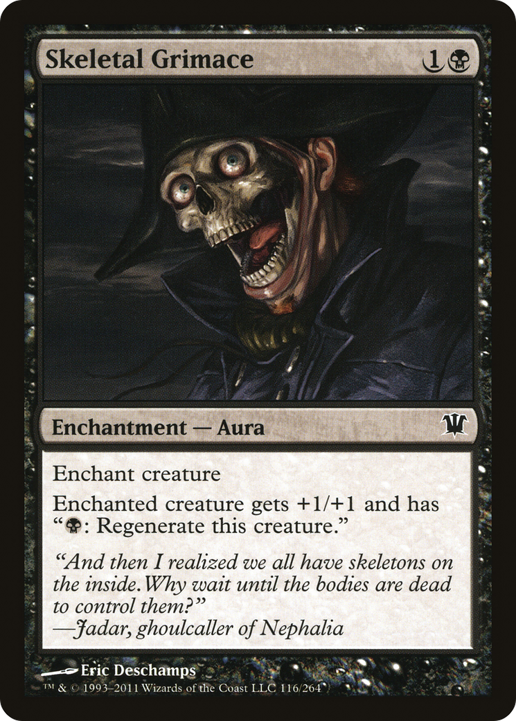 Skeletal Grimace (ISD-116) - Innistrad