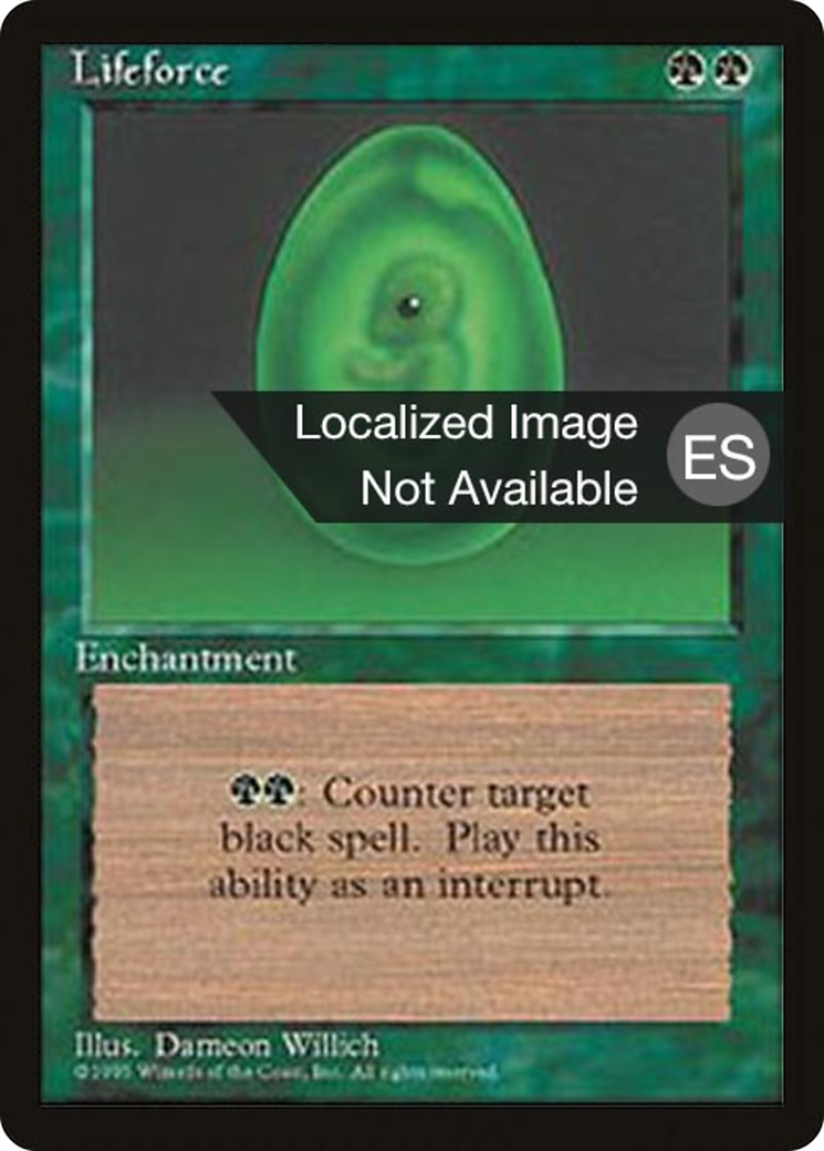 Lifeforce (4BB-257) - Quatrième édition - Frontière noire étrangère 