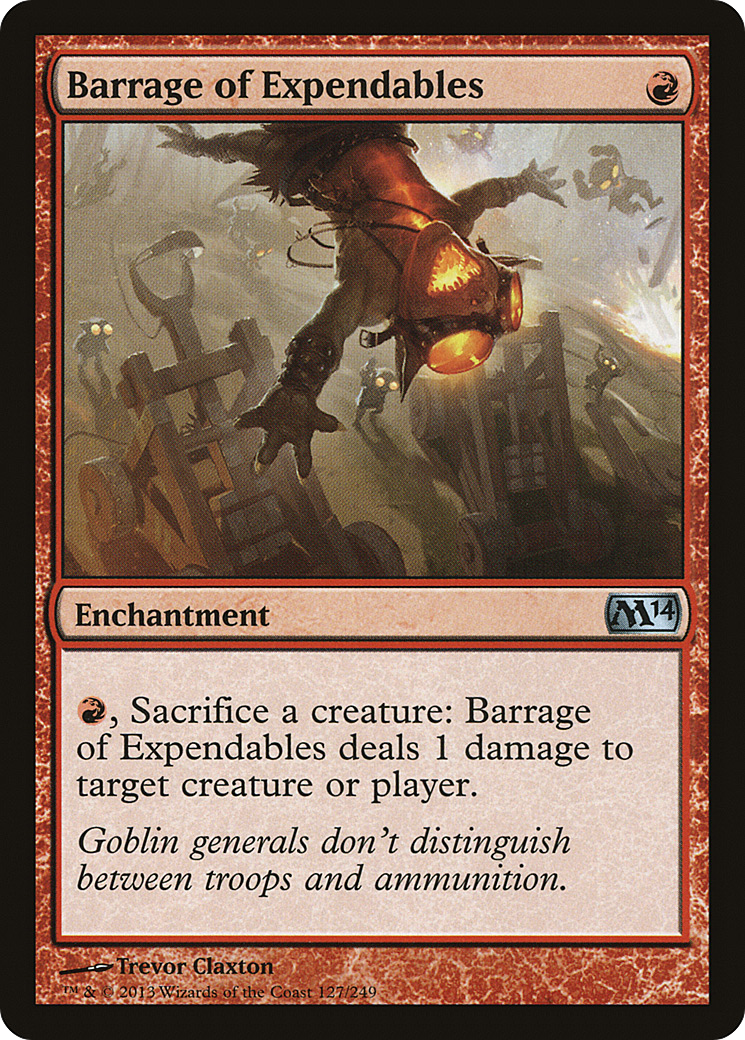 Barrage de consommables (M14-127) - Magic 2014 