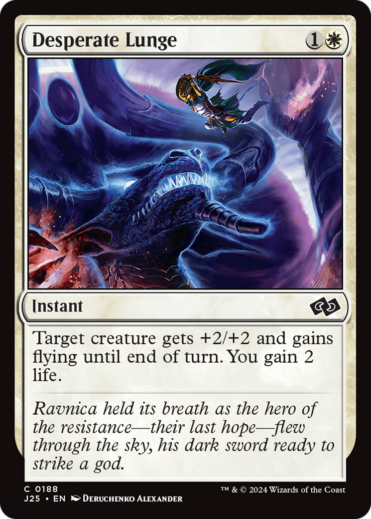 Desperate Lunge (J25-188) - Foundations Jumpstart