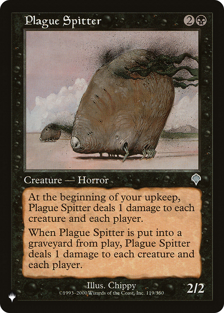 Plague Spitter (LIST-INV-119) - The List