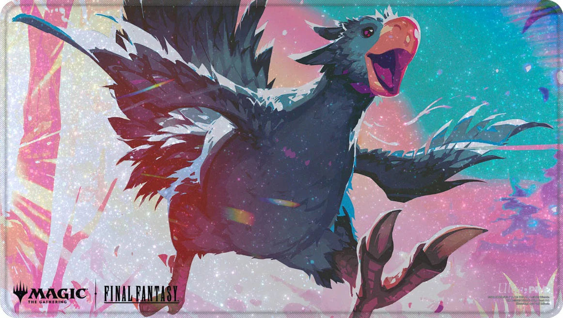 Ultra Pro - Playmat for Magic: The Gathering x Final Fantasy - Black Chocobo Holo Foil