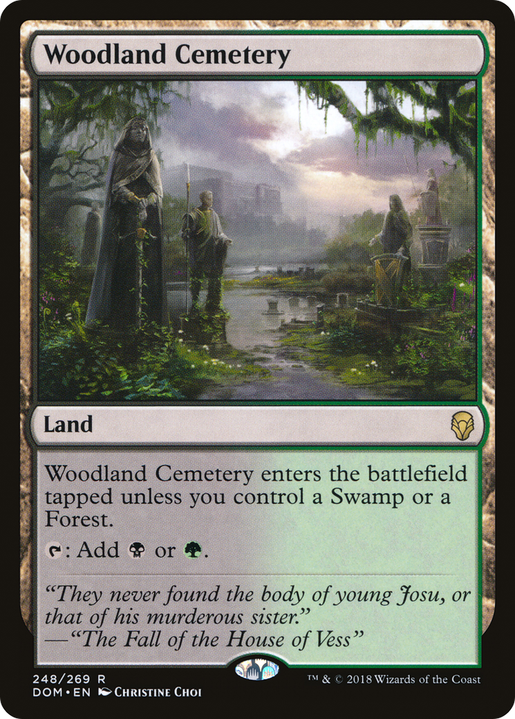 Cimetière Woodland (DOM-248) - Dominaria