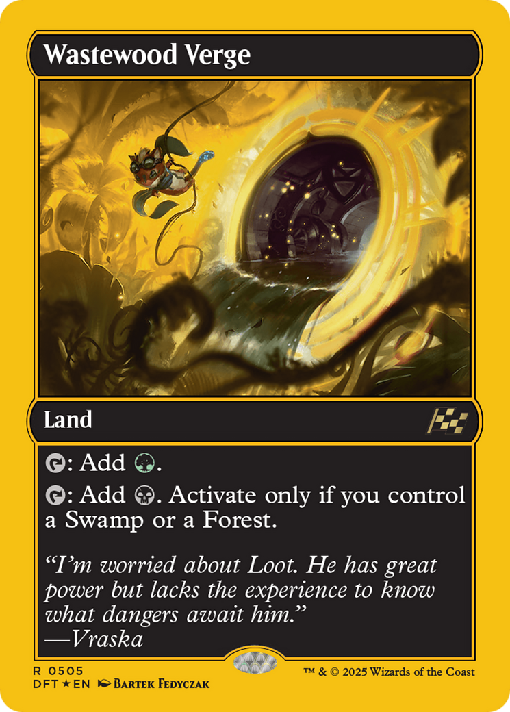 Wastewood Verge (Première place) (DFT-505) - Aetherdrift Foil