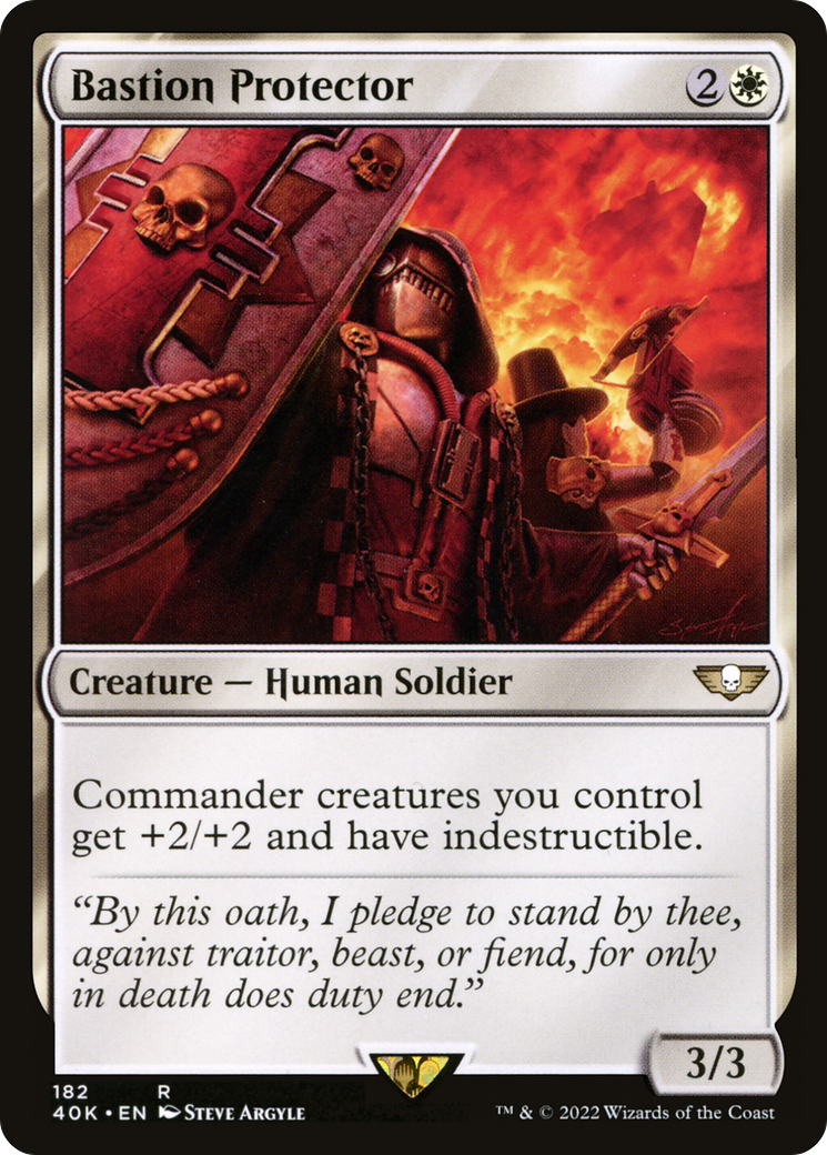 Protecteur de Bastion (40K-182) - Commandant Warhammer 40,000 