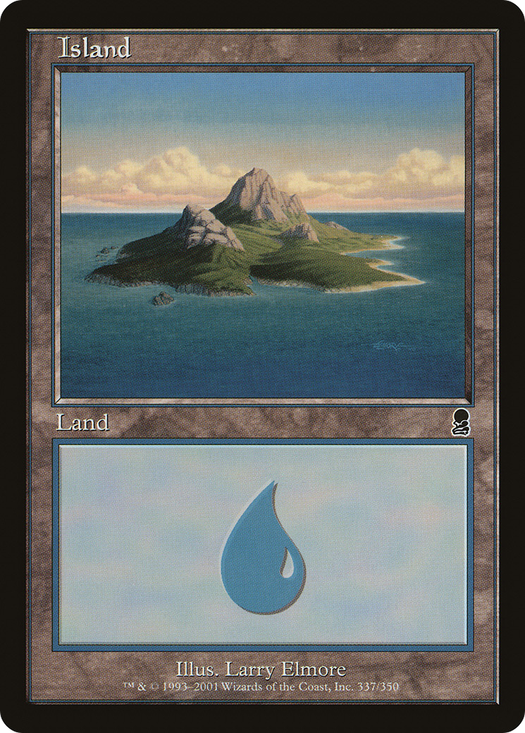 Island (337) (ODY-337) - Odyssey Foil