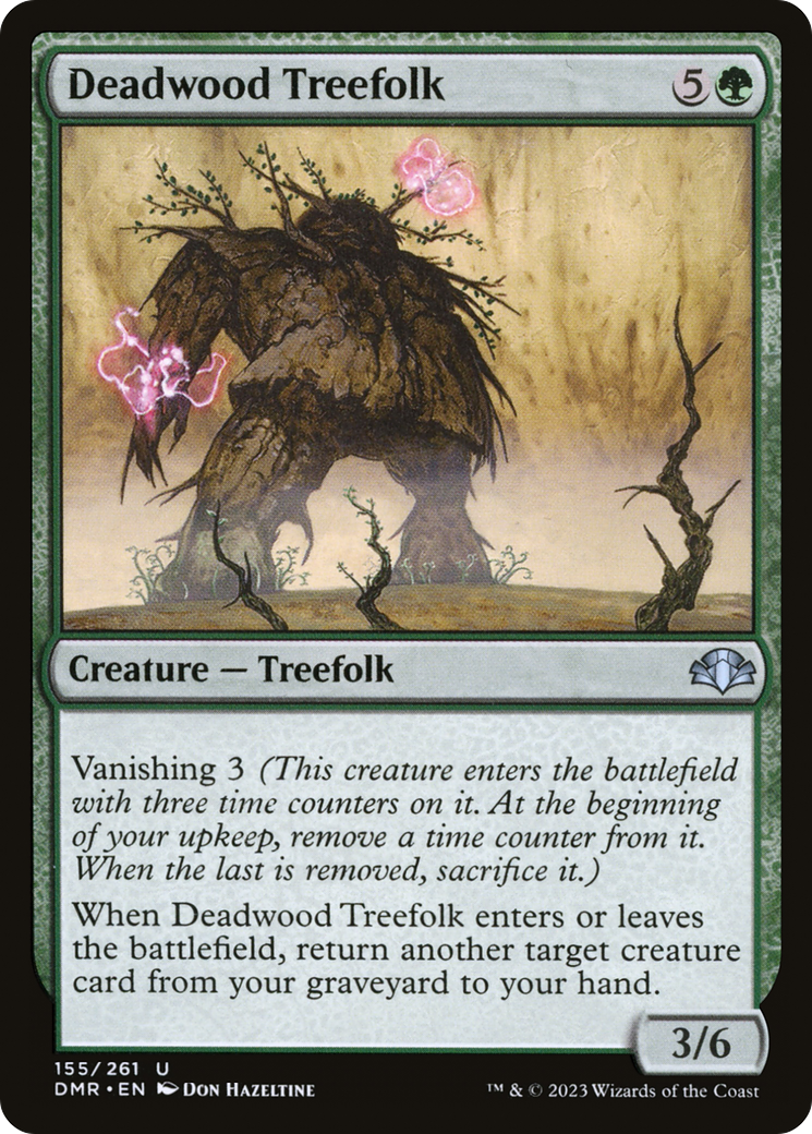 Deadwood Treefolk (DMR-155) - Dominaria Remastered Foil