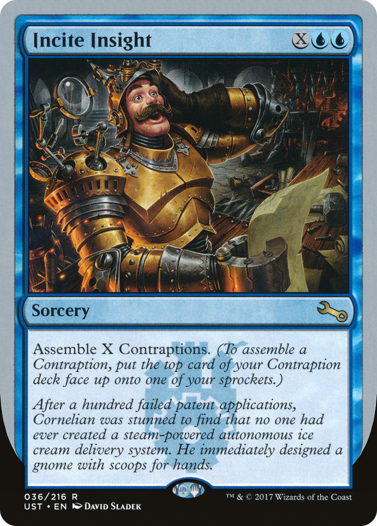 Incite Insight (UST-036) - Feuille instable 