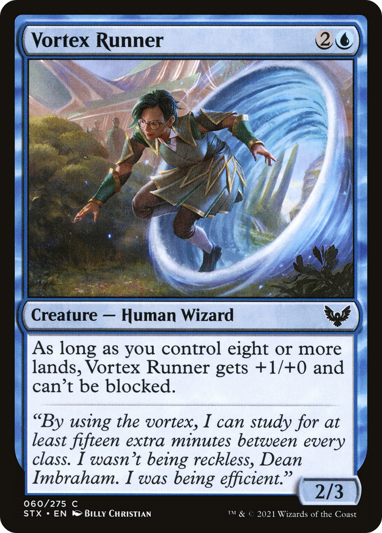 Vortex Runner (STX-060) - Strixhaven: School of Mages