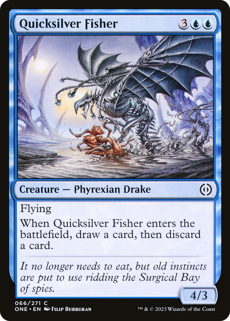 Quicksilver Fisher (ONE-066) - Phyrexia : Tous ne feront plus qu'un 