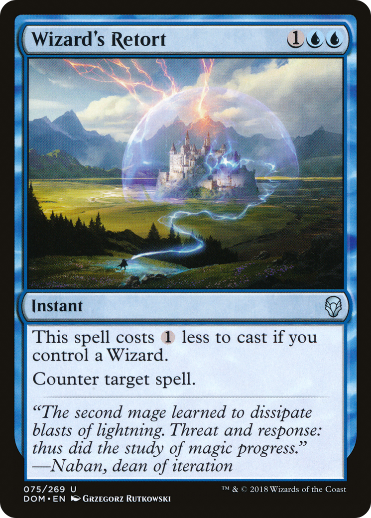 Cornue du sorcier (DOM-075) - Dominaria Foil