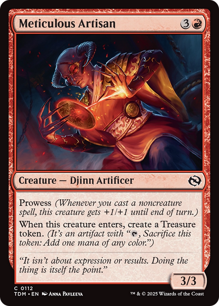 Artisan méticuleux (TDM-112) - Tarkir : Tempête de dragons 
