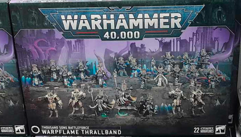 Warflame Thrallband - Thousand Sons BattleForce  36-05