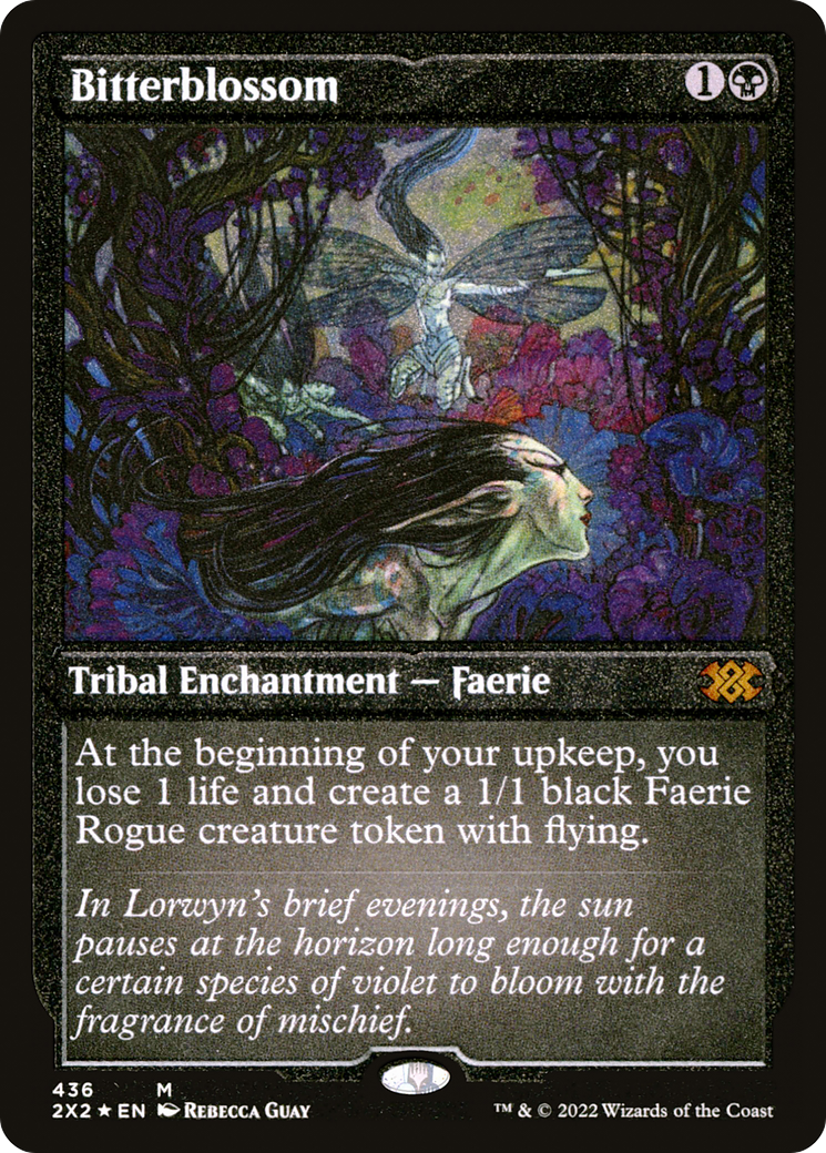 Fleur d'Amer (2X2-436) - Double Masters 2022 Feuille gravée