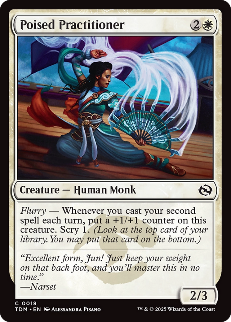 Praticien Posé (TDM-018) - Tarkir : Dragonstorm 