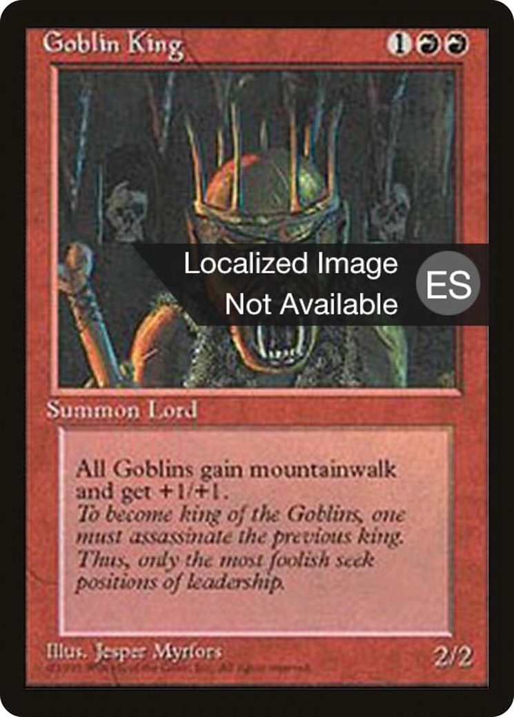 Goblin King (4BB-198) - Quatrième édition - Foreign Black Border