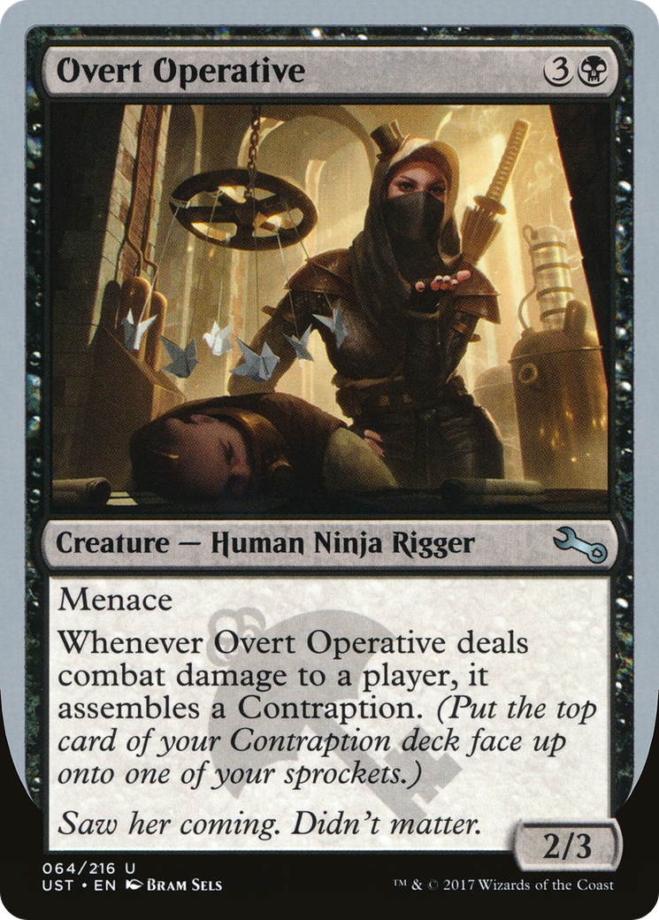 Agent manifeste (UST-064) - Feuille instable 