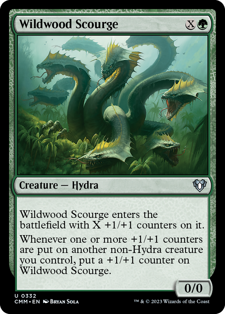 Fléau de Wildwood (CMM-332) - Commander Masters Foil 