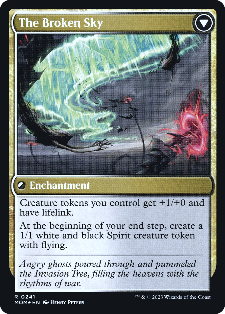 Invasion de Tolvada // Le Ciel Brisé (PMOM-241S) - Promotions March of the Machine 