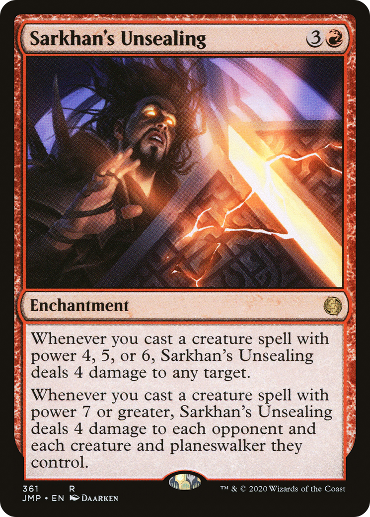 Le descellement de Sarkhan (JMP-361) - Jumpstart 