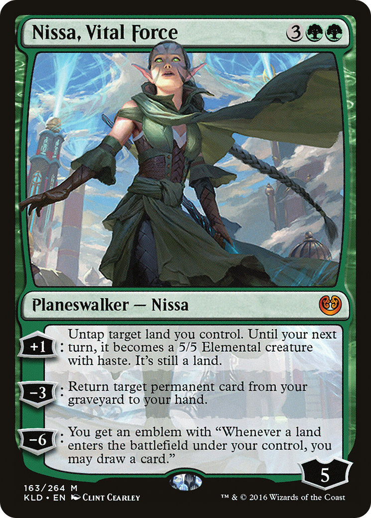 Nissa, Force Vitale (KLD-163) - Kaladesh 