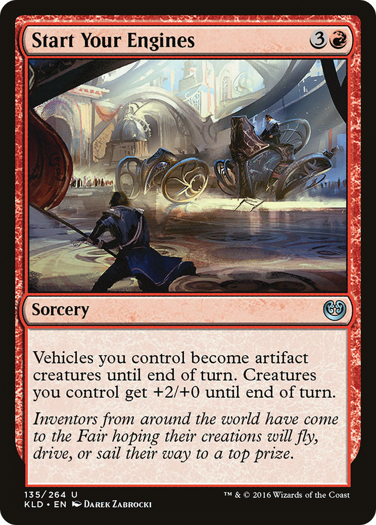 Démarrez vos moteurs (KLD-135) - Kaladesh Foil 