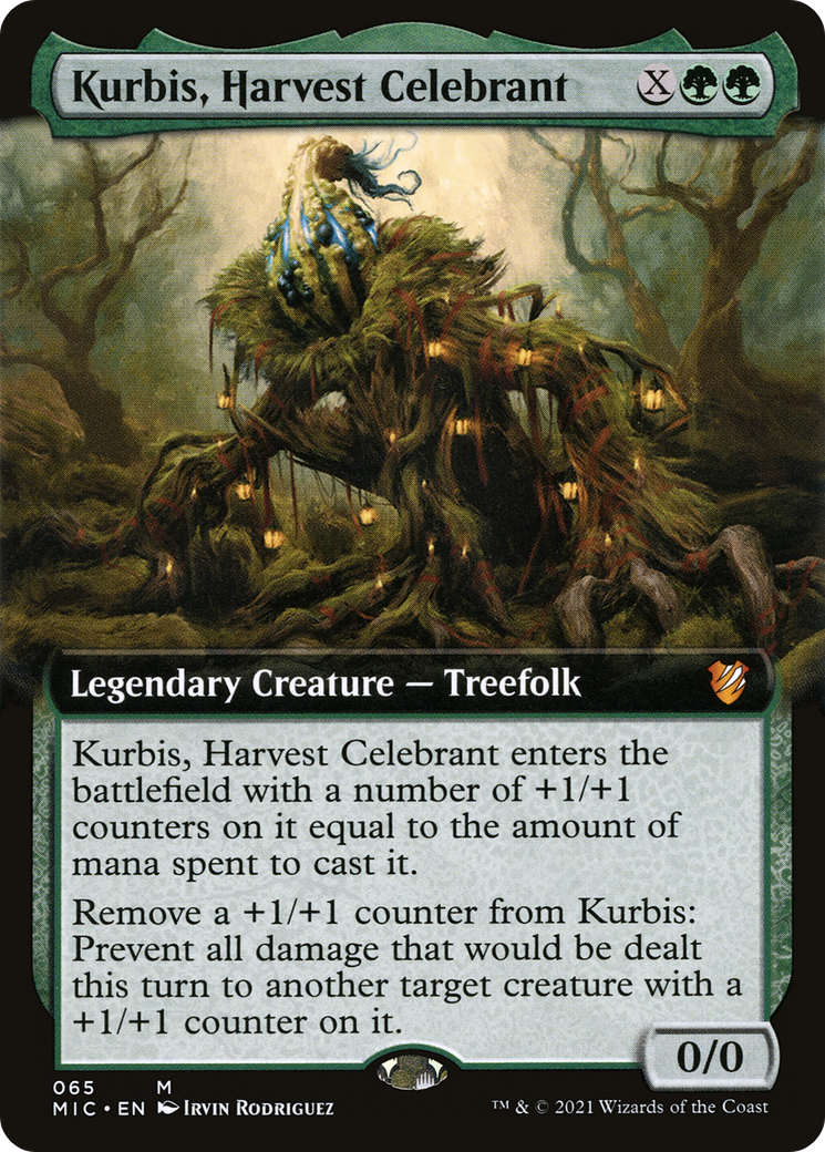 Kurbis, Harvest Celebrant (Extended Art) (MIC-065) - Midnight Hunt Commander: (Extended Art)