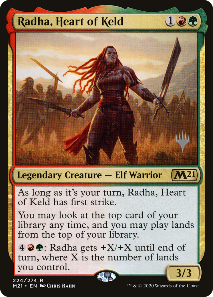 Radha, Heart of Keld (PPM21-224) - Core Set 2021 Promos