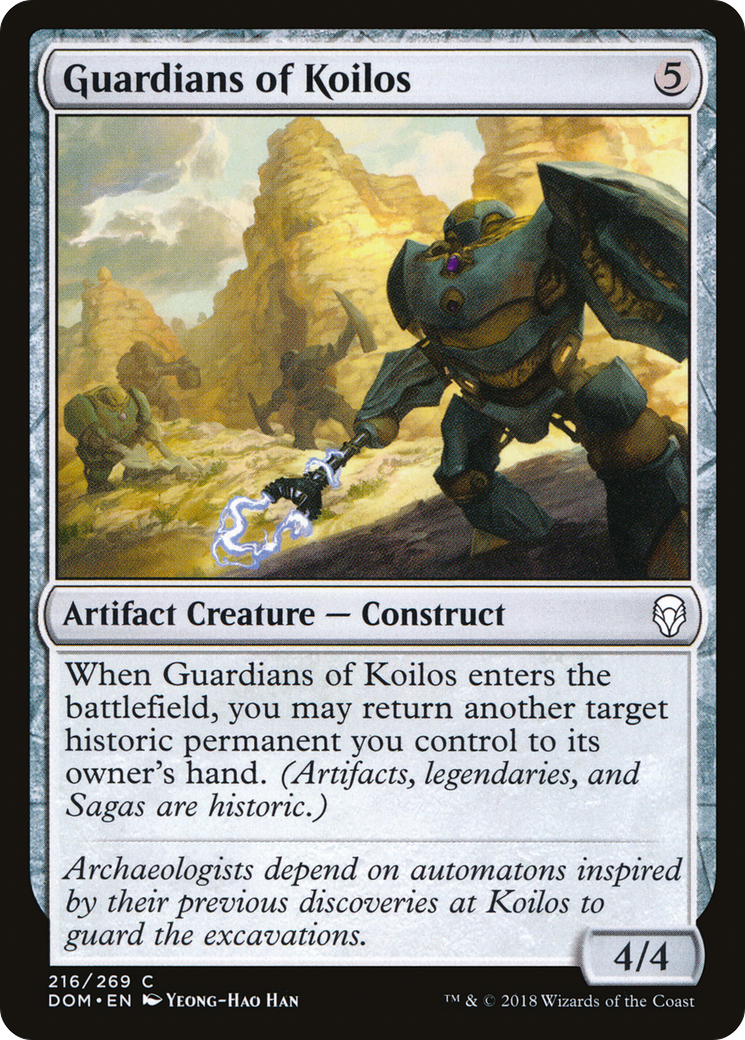 Gardiens de Koilos (DOM-216) - Dominaria Foil 