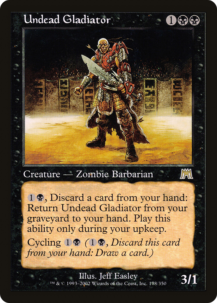 Gladiateur mort-vivant (ONS-178) - Assaut
